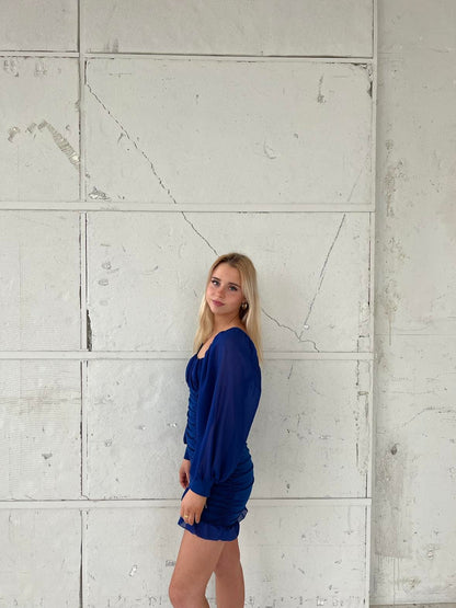 Joanna dress - blue
