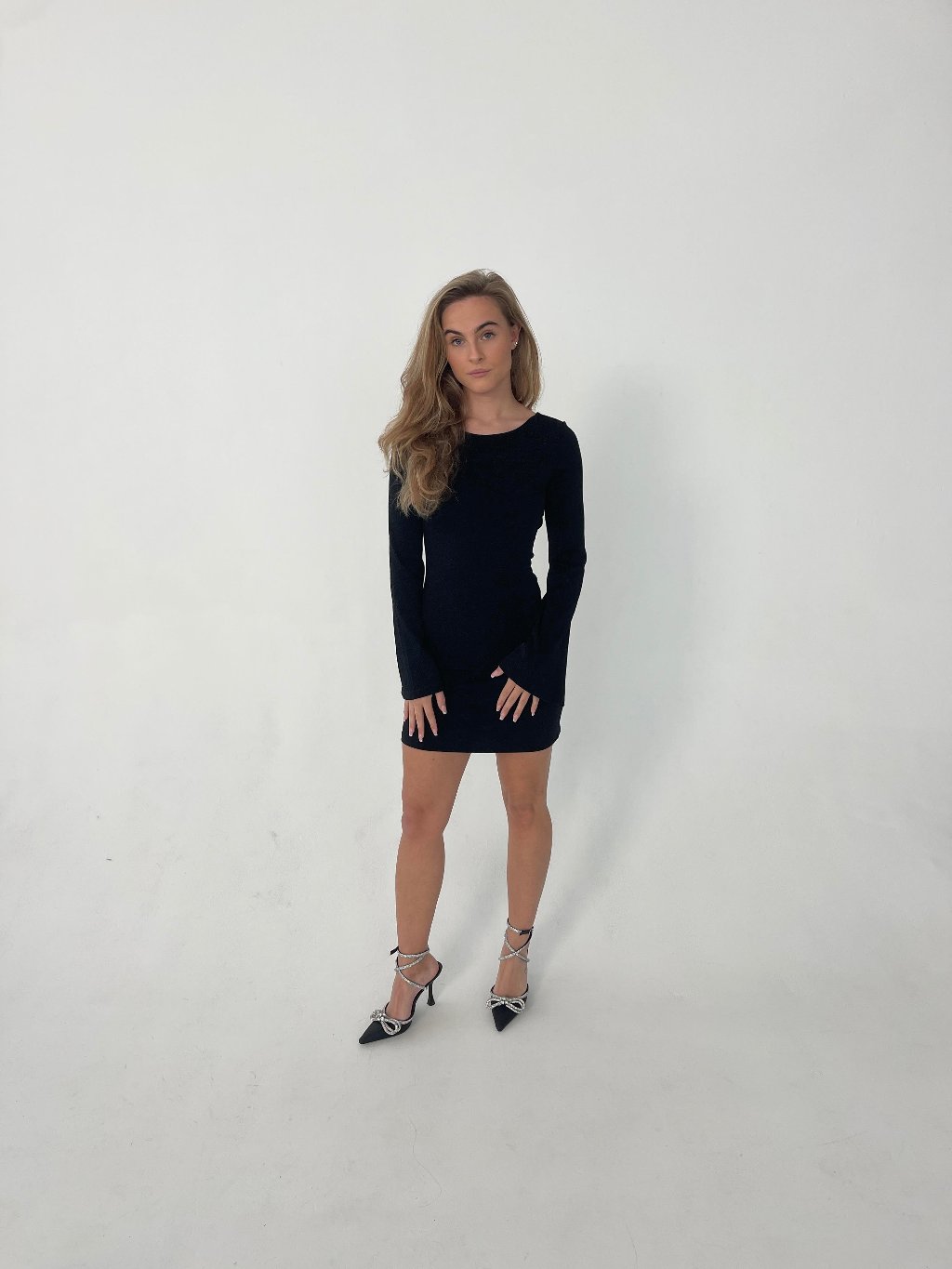 Solange glitter dress - Black