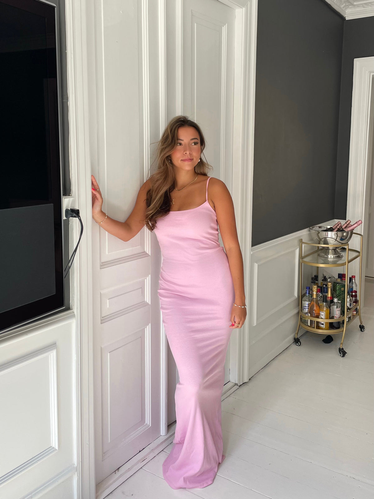 Alora dress - Baby pink
