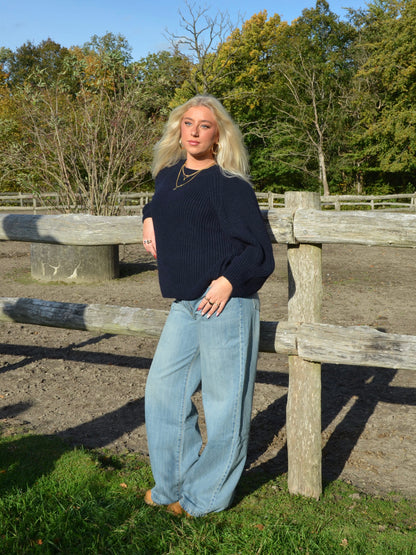 Candie knit - Navy