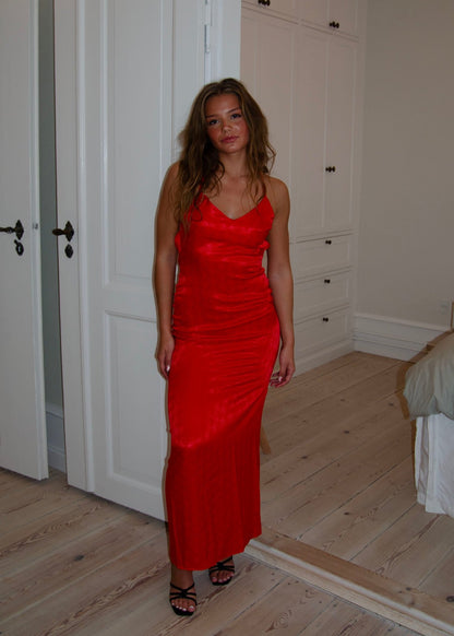 Sirena maxi dress - Red