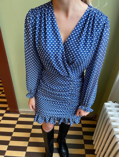 Matilde W dress blue