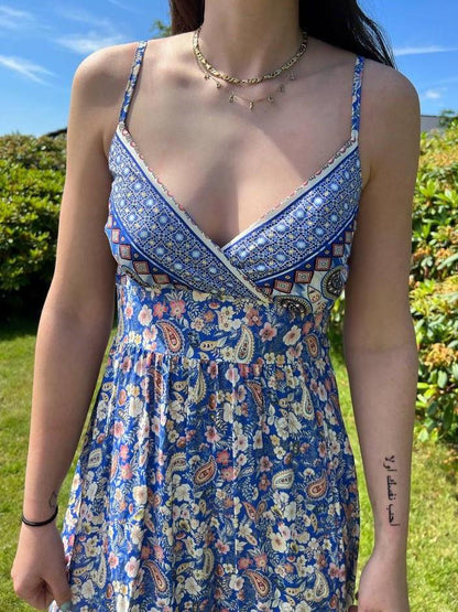Anastasia dress - blue