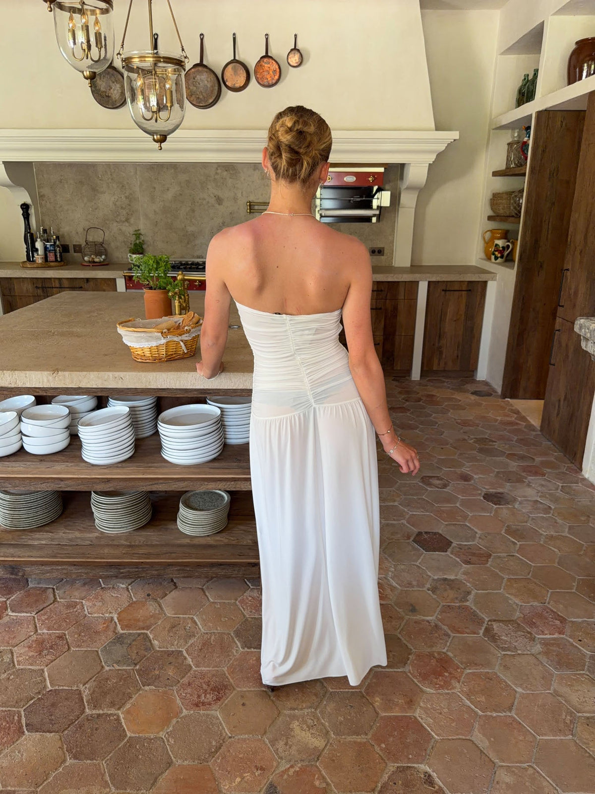 Daliana dress - White