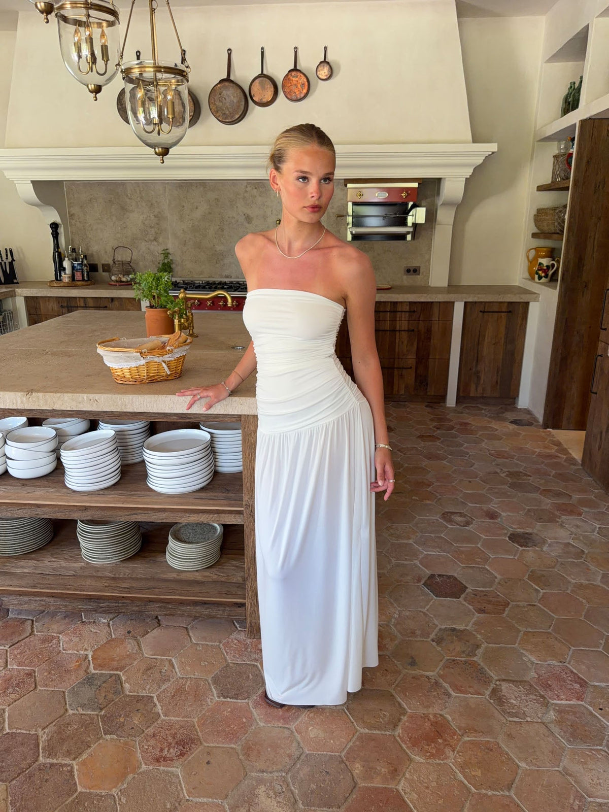 Daliana dress - White