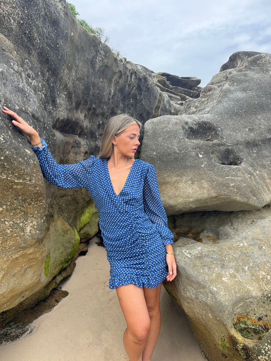 Matilde W dress blue