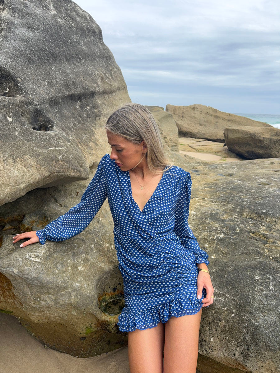 Matilde W dress blue