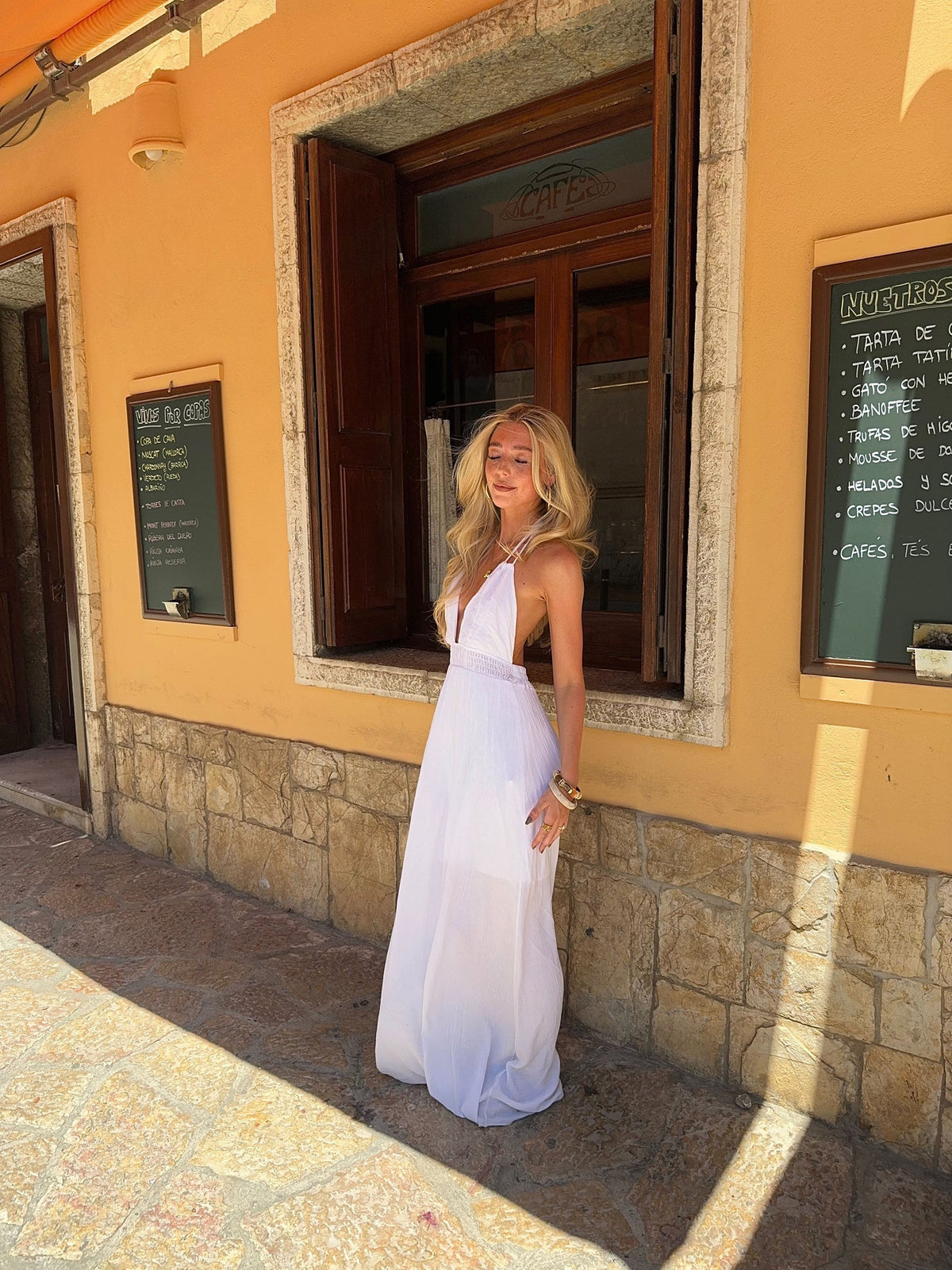 Martana dress - White