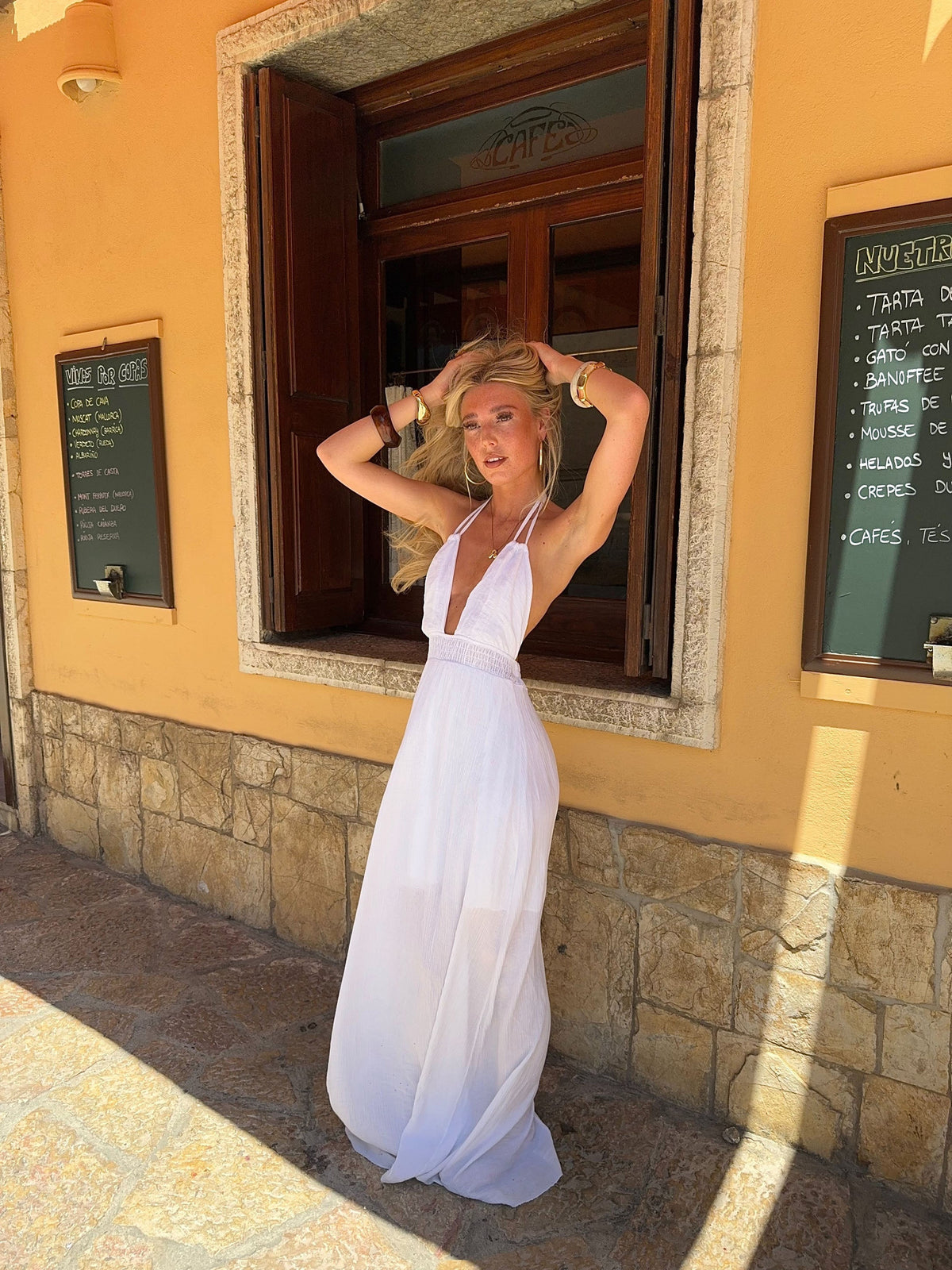 Martana dress - White