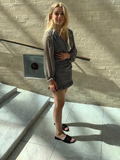 Matilde W dress green