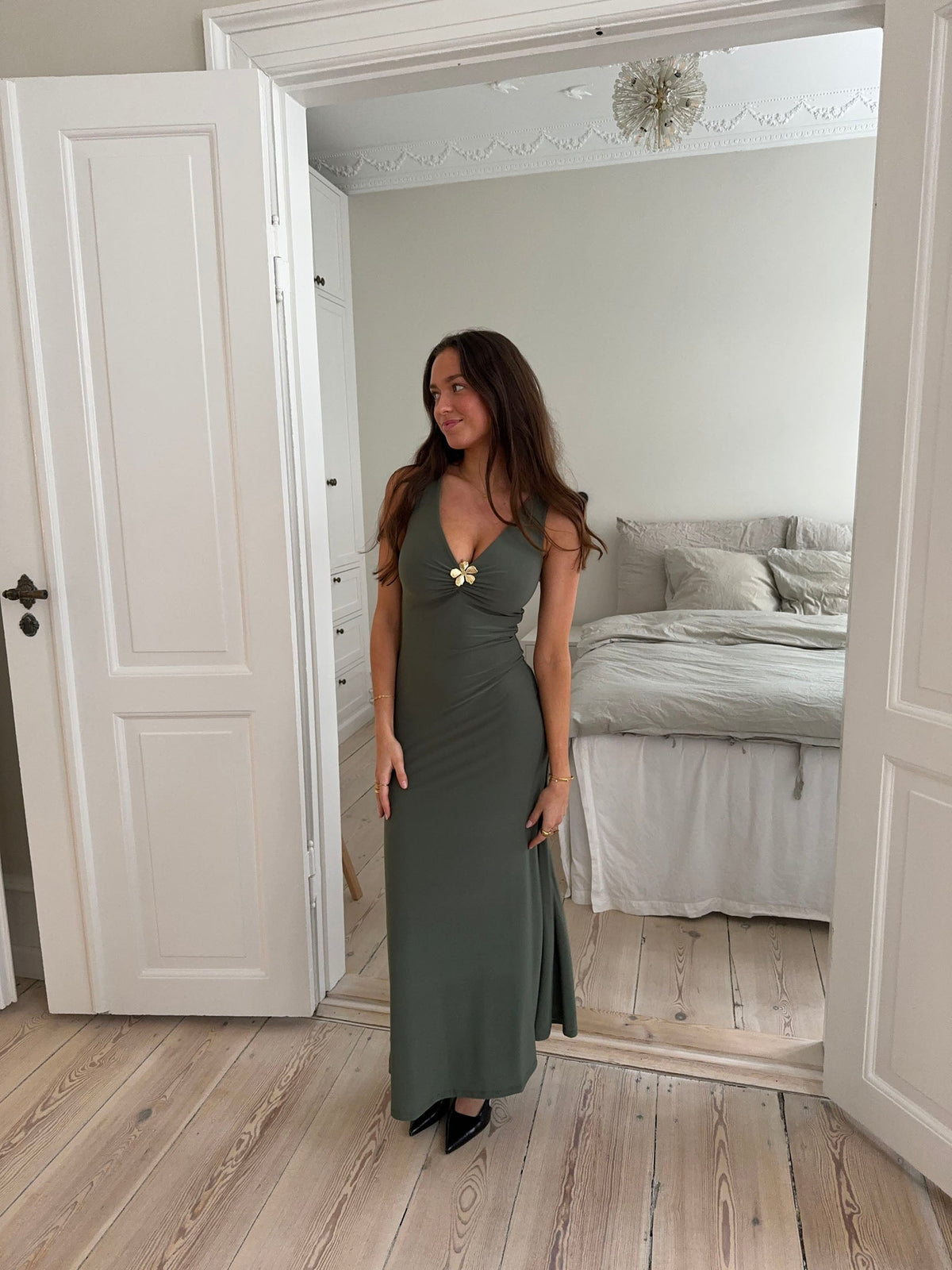 Tita maxi dress - Sage green