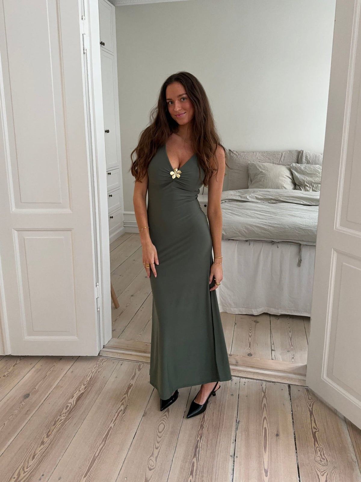 Tita maxi dress - Sage green