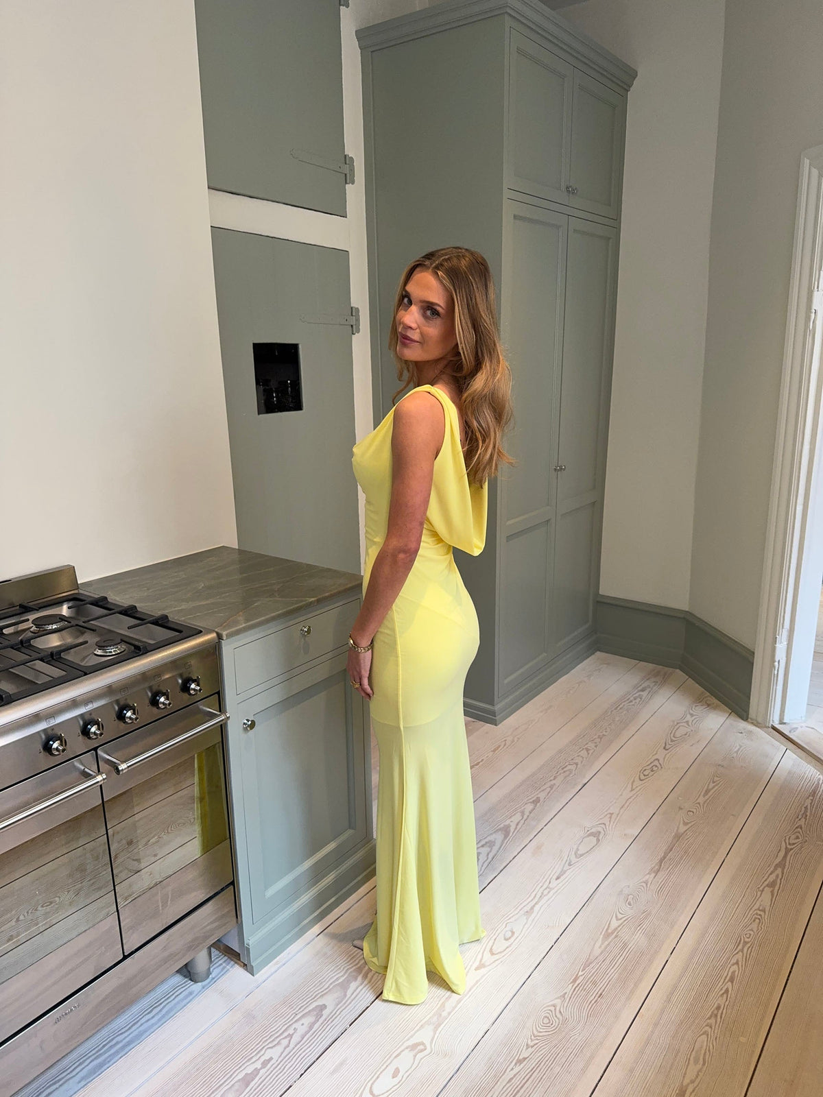 Flora maxi dress - Yellow