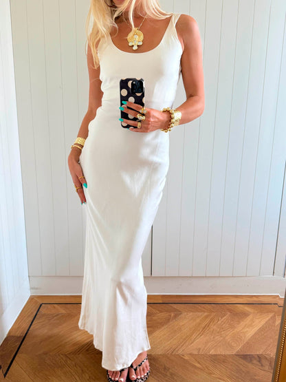 Scandivv maxi dress - White