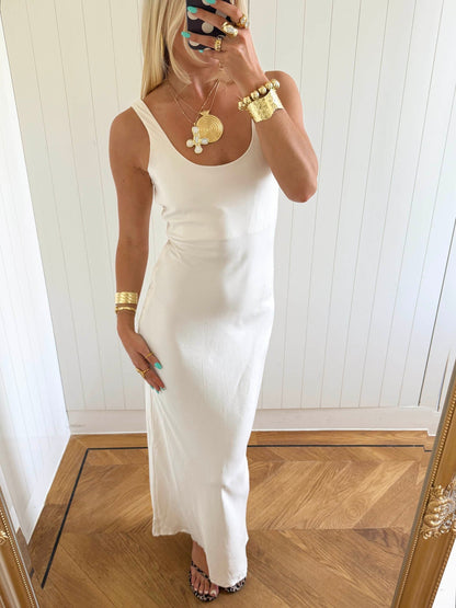 Scandivv maxi dress - White
