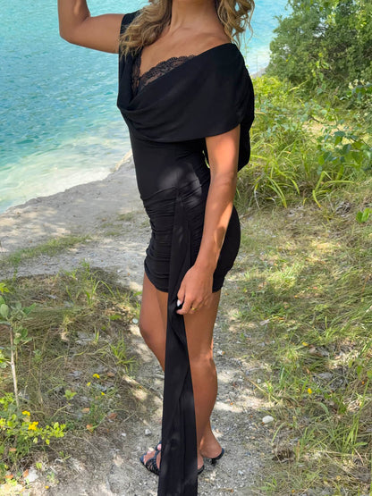 Maleo mini dress - Black